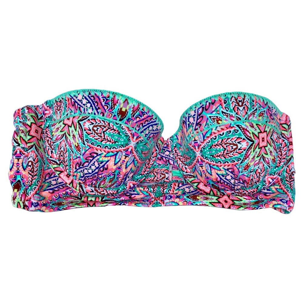 🌴Multicolor Bandeau Bikini Top👙